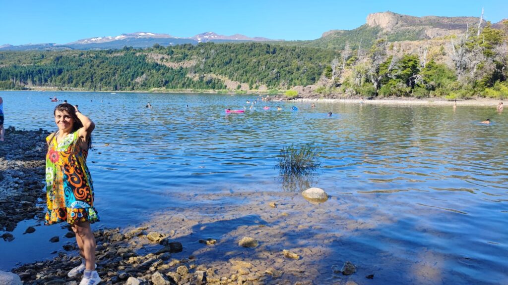 Ruta escénica cerca de Bariloche