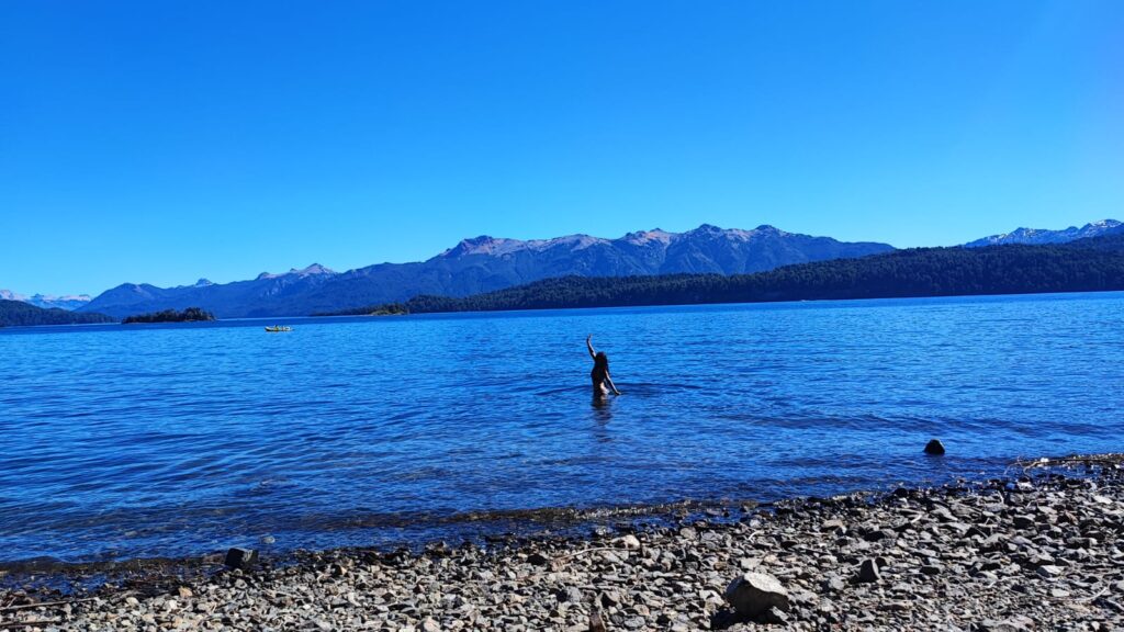 Carretera patagónica durante el viaje