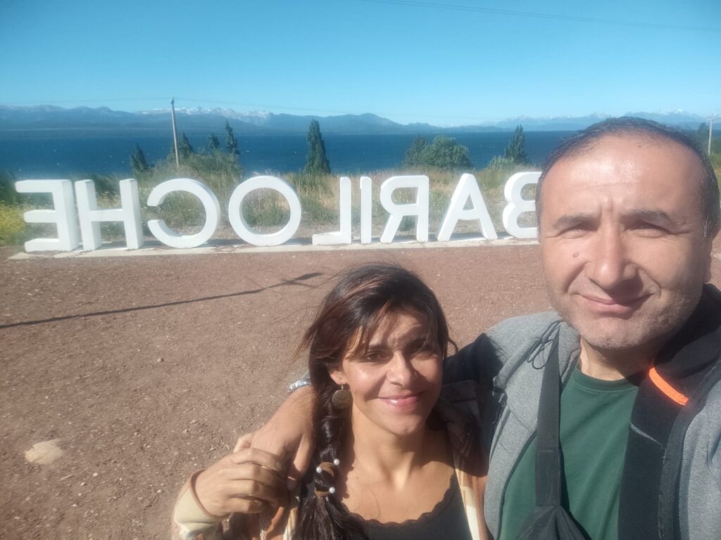 Centro de Bariloche durante nuestro viaje