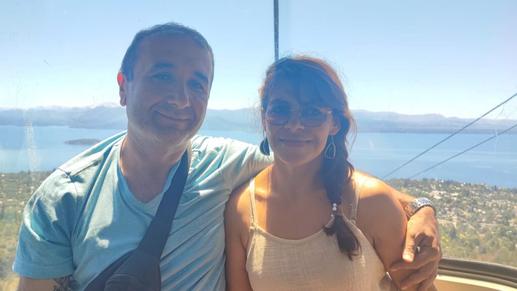 Tirolesa en Cerro Otto, Bariloche Patagonia