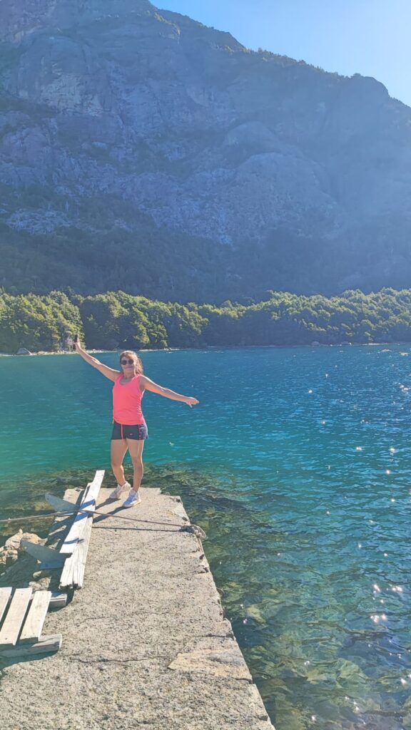 Paisaje vertical en Bariloche