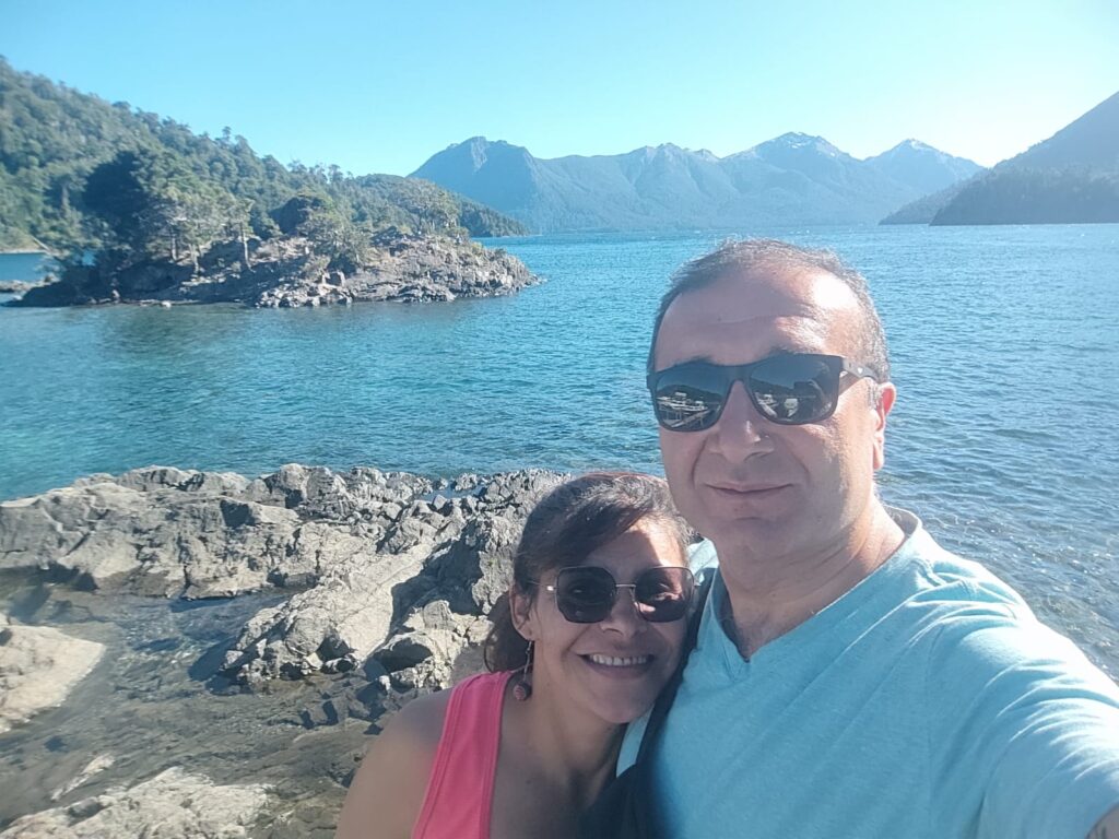 Mirador en Bariloche Patagonia