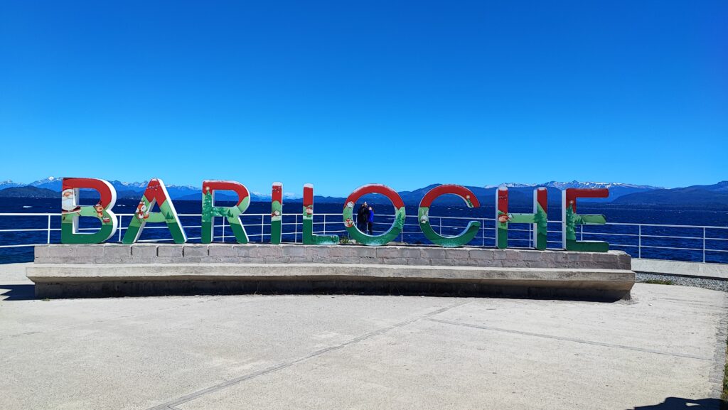 Viaje a Bariloche Patagonia - vista al lago Nahuel Huapi
