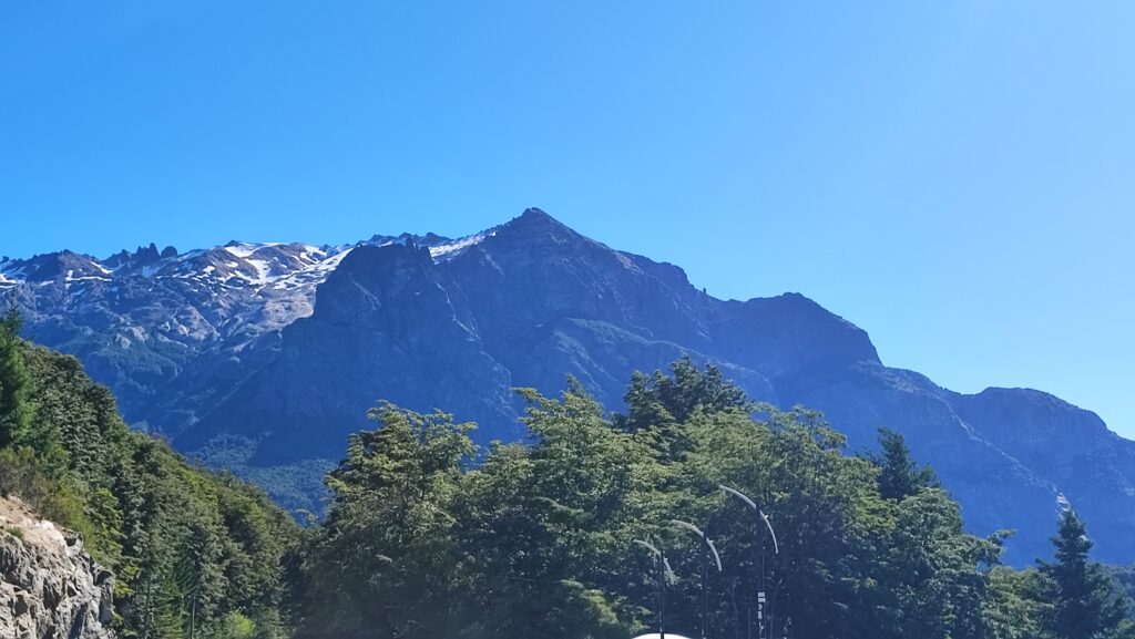 Vista al lago en Bariloche