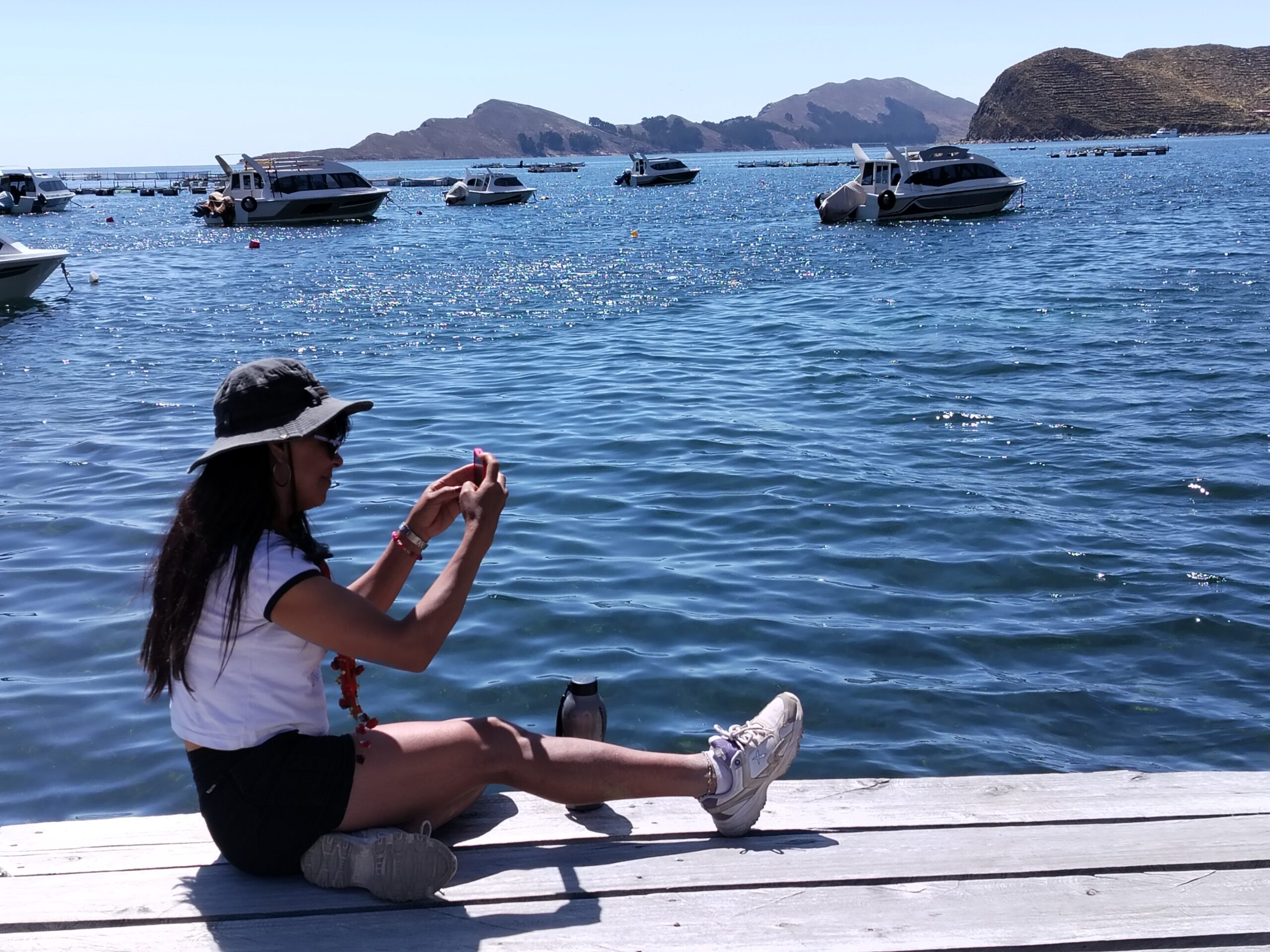 Fotos en Playa Blanca, Lago Titicaca