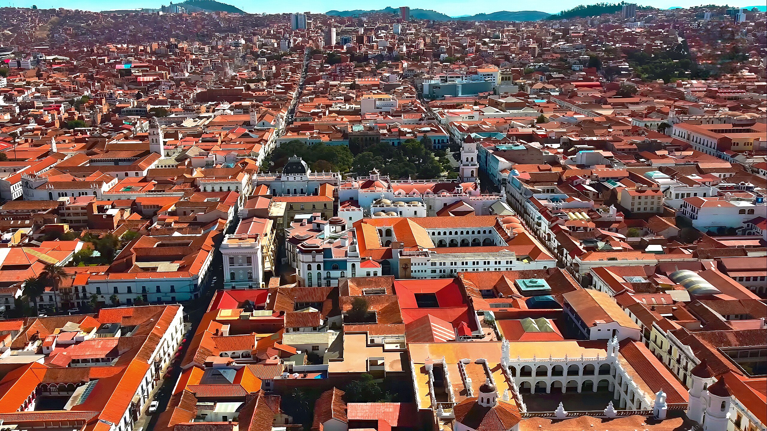 Centro de la ciudad de Sucre