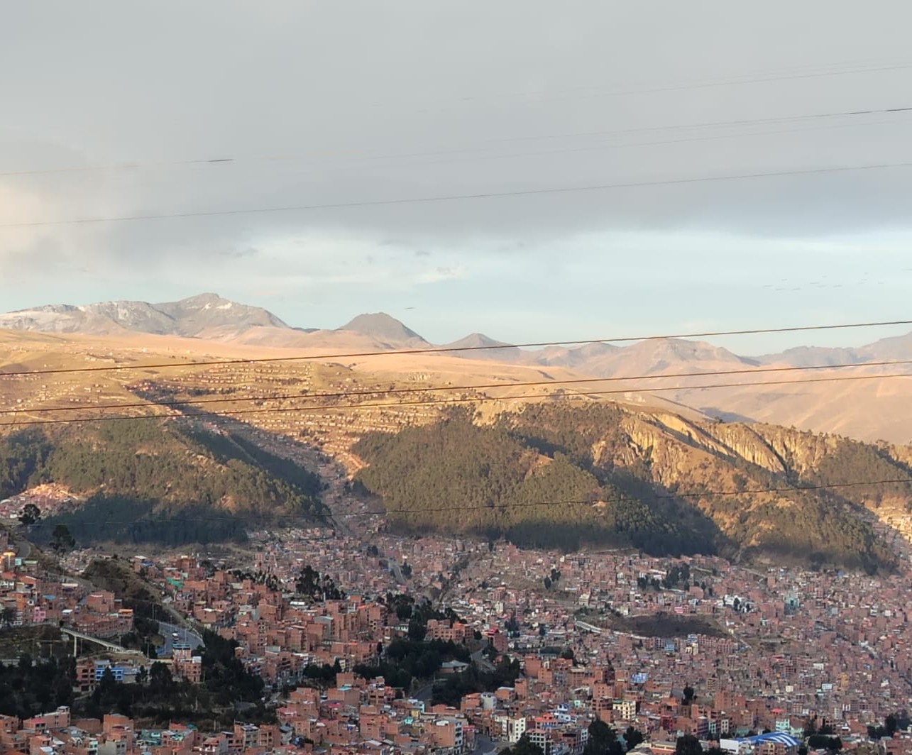 Calles del centro de La Paz