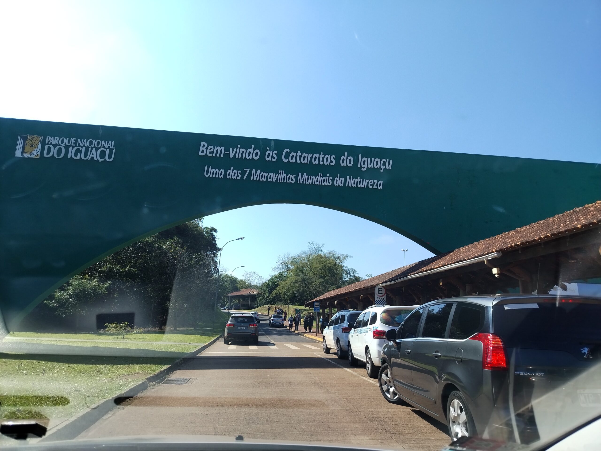 Puerta de entrada al Parque Nacional de Foz de Iguaçu