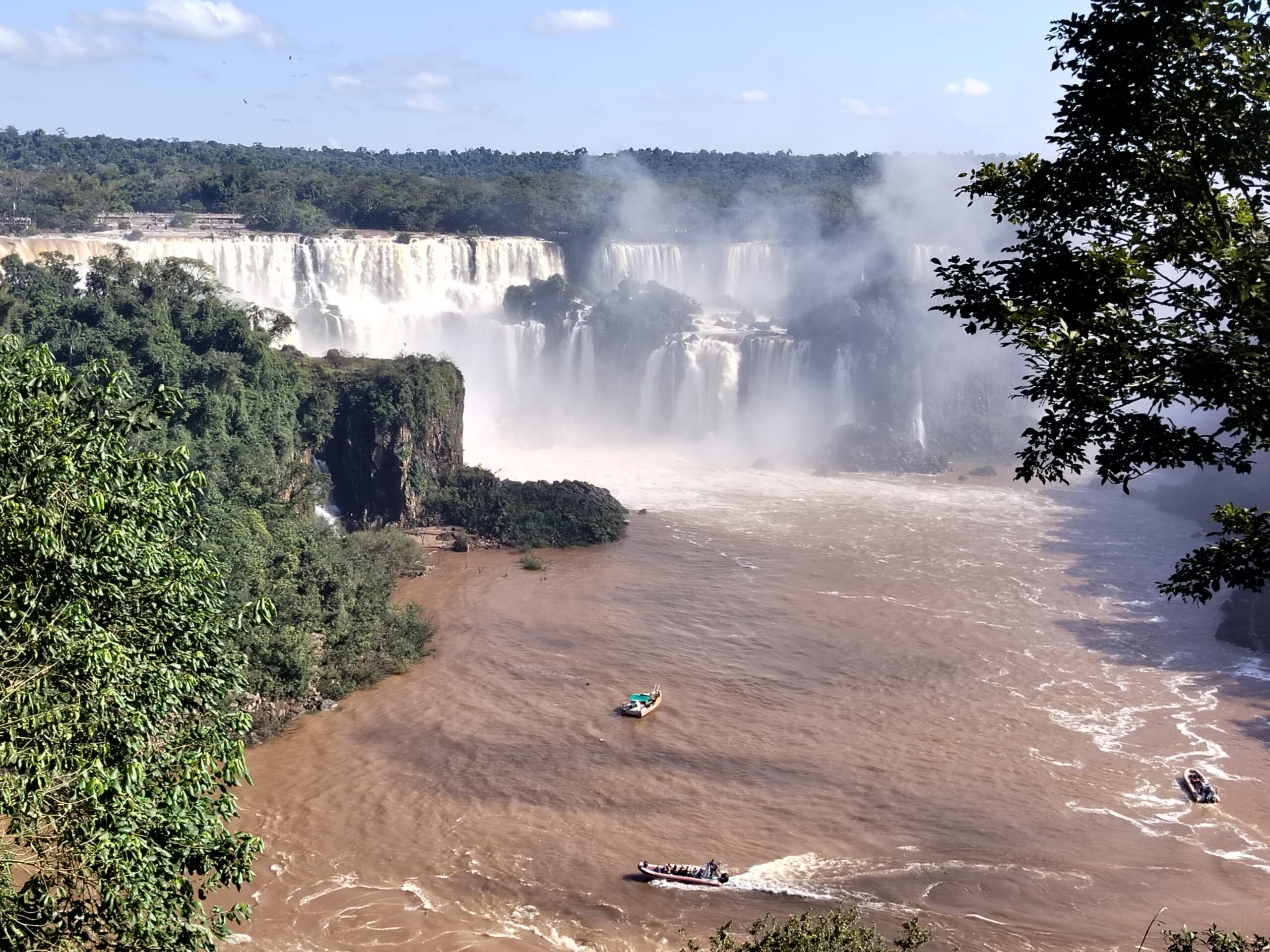 Lado brasileño de las Cataratas del Iguazú