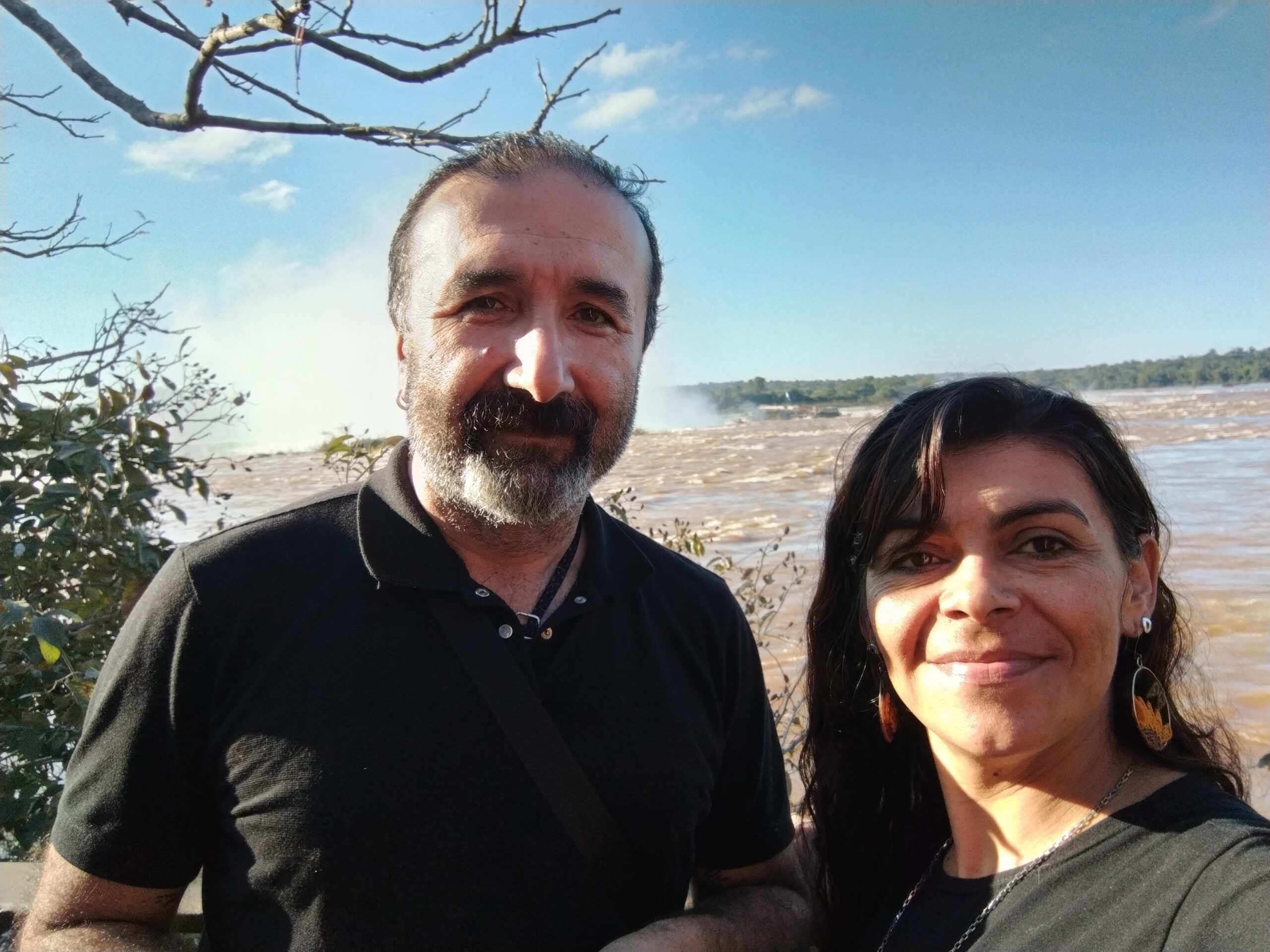 Fotografía juntos en las Cataratas del Iguazú
